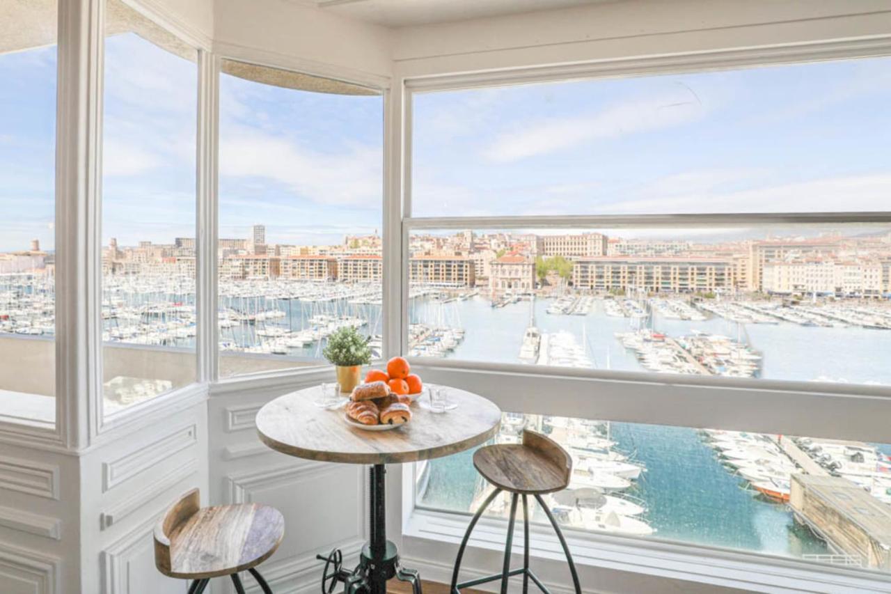 Apartamento Vieux-Port - Vue Exceptionnelle - 3 Ch Et Clim Marsella Exterior foto